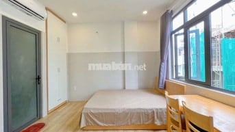 Studio - cửa sổ thoáng mát, full nội thất, giờ giấc tự do, an ninh cao