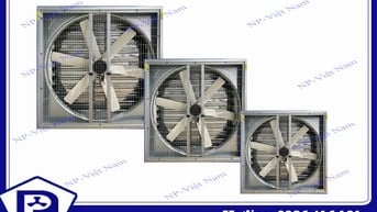 Quạt hút công nghiệp vuông trực tiếp