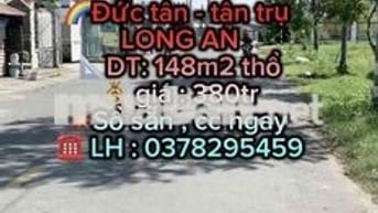 sổ hồng riêng , dt:5*21(105m2) giá : 279tr , đức tân-tân trụ-long an
