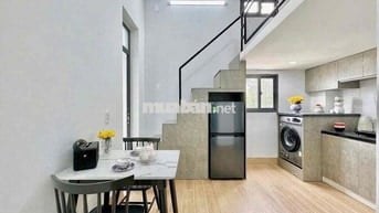 DUPLEX FULL NỘI THẤT - MÁY GIẶT RIÊNG NGAY KHU SÂN BAY GẦN VAA HUFLIT
