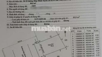 BÁN NHÀ MẶT TIỀN KINH DOANH ĐƯỜNG DIỆP MINH TUYỀN VĨNH PHƯỚC