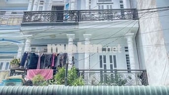 NHÀ 1 TRỆT 2 LẦU - 4pn, hẻm 5m,  đường Trần Thị Hè, Q12