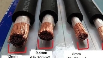 bán dây cáp máy hàn các loai từ bé đến to
