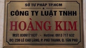 Thông báo thay đổi trụ sở công ty