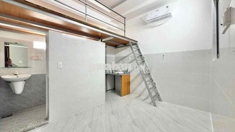 Cho Thuê Phòng Gác Mới Full Nội Thất Thang Máy Hầm Xe Gần AEON Tân Phú