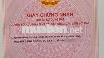 Chính chủ Bán đất xã Trần Đề, thành phố Cần Thơ gần chợ, trường học