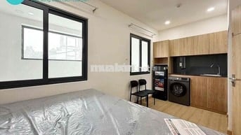 CĂN HỘ STUDIO FULL NỘI THẤT MÁY GIẶT RIÊNG MỚI 100% NGAY EMART PHI