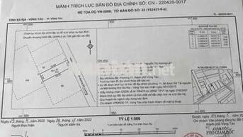 chính chủ cần bán đất hẻm đường đô lương p11 tp vũng tàu
