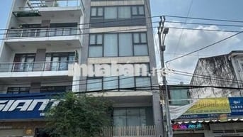 NHÀ CHO THUÊ MT LÊ VĂN HUÂN NGAY GA T3_ 6,5X20M_TRỆT 5 LẦU THANG MÁY.