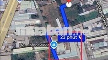 đất full thổ. không tranh chấp. 75,6m2 Long An cũ