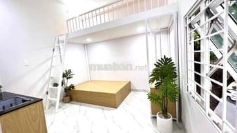 CHO THUÊ CĂN HỘ DUPLEX 2 KHÔNG GIAN NGỦ NGAY CÔNG VIÊN LÀNG HOA GÒ VÂP