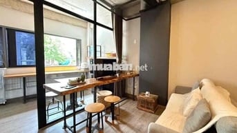 🔥 1 PHÒNG NGỦ ~40m2 TÔNG GỖ ẤM & NỘI THẤT CAO CẤP NGAY NƠ TRANG LONG