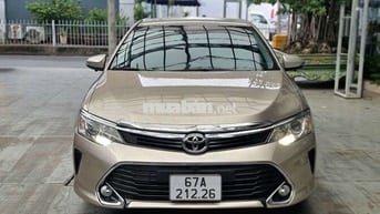 Toyota camry 2.5Q sx 2017, vàng cát, hỗ trợ góp.