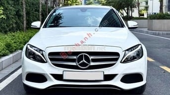Mercedes C200 trắng nội thất đen Sản xuất 2016