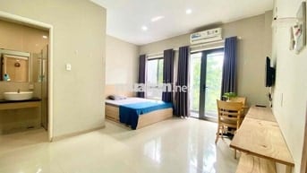 Cho Thuê Studio Ban Công 40m2 Bình Thạnh Sát Q1_Full NT_Thang Máy