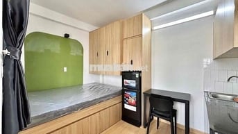 STUDIO FULL NỘI THẤT CAO CẤP GẦN ĐẠI HỌC VĂN HIẾN, CÔNG THƯƠNG