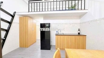 CHO THUÊ CĂN HỘ full nội thất_30m2_ gần ĐH Văn Lang_Thang Máy
