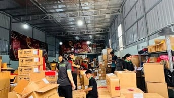 DO NHU CẦU XUẤT HÀNG TĂNG CAO CÔNG TY CẦN GÂP 6 NHÂN VIÊN KHO