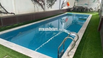 BIỆT THỰ HỒ BƠI. 17X19, 5PN 4WC 1Karaoke. HOÀNG QUỐC VIỆT