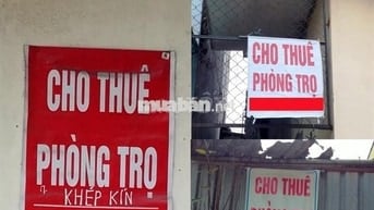 Cho thuê phòng trọ giá rẻ trung tâm quận Tân Phú.