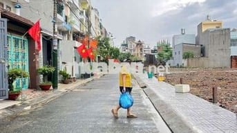 Bán 3 lô đất liền kề, dt 4x13, ngay khu dc An Sương, P Đông Hưng Thuan
