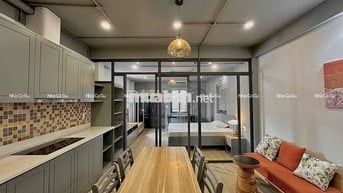 1 phòng ngủ, tách bếp, máy giặt sấy riêng, full NT cao cấp ngay ga T3