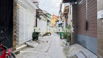 CẦN BÁN ĐẤT NHÀ NÁT XÂY CHDV HXH NƠ TRANG LONG 7,53X15 NỞ HẬU 11TY9