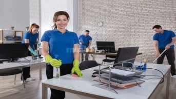 Tuyển gấp 3 chị : Tạp vụ - Dọn dẹp Văn Phòng ( Chính chủ : Quận 10 ))