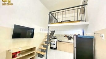 Gác full nội thất máy giặt riêng gần đh ufm, ntt, tdtu. Ở 2-3 người