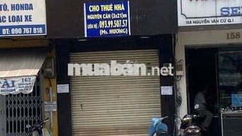 🏠 Nhà 3 Tầng Nguyễn Văn Cừ Q1 | 4PN, 3WC | Giá 30tr/Tháng 🔑