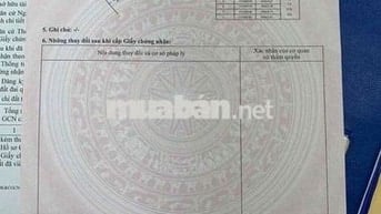NỀN RẤT ĐẸP LỘ NHỰA 6M HẺM CẠNH CAP AN HOÀ VÀO 300m