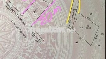 Nhà sử dụng 90m2 2P ngủ gần chợ Bình Thủy