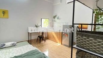CHO THUÊ PHÒNG STUDIO CỬA SỔ TRỜI FULL NỘI THẤT