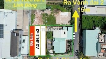Lô đất mặt tiền đường gần Phạm Văn Đồng- 86m2- 8.2 tỷ