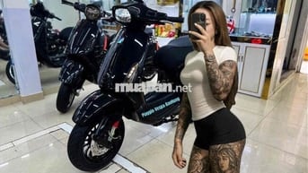 Vespa Sprint  mẫu 2020 Full đen bóng Camay đẹp