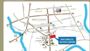 Chính chủ cần bán lô đất 100m2 Khu dân cư An Phú, Quốc lộ 50, Cần Đươc