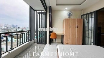 Cho thuê 1 phòng ngủ tách bếp bancol siêu thoáng Dương Bá Trạc Q8