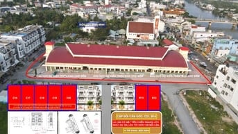 NHÀ GÓC HƠN 13M MẶT TIỀN CHỢ BÁCH HOÁ TỔNG HỢP - CHỢ CÁI VỒN, VĨNH LON