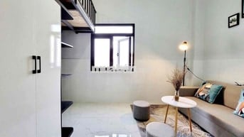 CHO THUÊ DUPLEX FULL NỘI THẤT CỬA SỔ TRỜI THOÁNG MÁT RỘNG 30m2 VHU