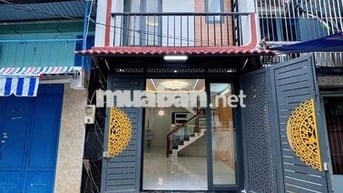 Nhà Mới 1/ Lô Tư sát TKTQ HXH Thông 40m2 Trệt Lầu 2PN 2WC
