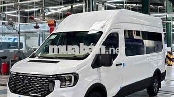 Ford Transit 2025 Premium+ 16 chỗ từ 250Tr nhận xe