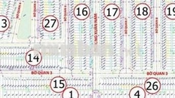 BÁN ĐẤT ĐƯỜNG BỜ QUAN 2 ( SÁT SÔNG ) GIAO ĐƯỜNG TRƯƠNG XUÂN NAM-M