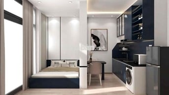 Khai trương dự án Studio ban công/cửa sổ gần vòng xoay Lăng Cha Cả