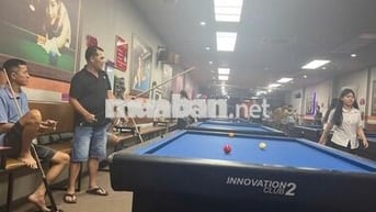 cần sang lại quán bida đang kinh doanh tốt, do k người coi quán