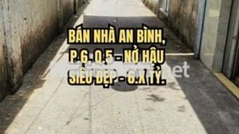 🏠 BÁN NHÀ AN BÌNH, P.6, Q.5 - NỞ HẬU SIÊU ĐẸP - 6.X TỶ.