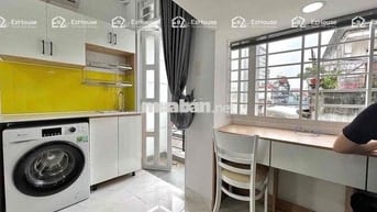 Duplex ban công full nội thất mới 100%, có máy giặt riêng
