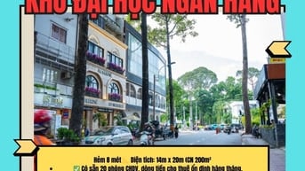BÁN NHÀ THU NHẬP CAO – LINH CHIỂU, THỦ ĐỨC – 20 CHDV, GIÁ CHỈ 19,5 TỶ