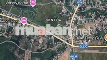 Bán đất thổ cư Diên Hoà, Diên Khánh, Khánh Hoà