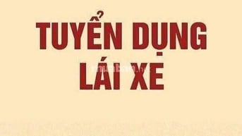 Tuyển tài xế xe tải, giao hàng nội thành, giờ hành chính, lương  cao