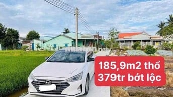 ⭐️ QUÁ RẺ ⭐️ Đất thổ 186m2 Bình Tịnh. Xe hơi ngay đất, cách DT833 300m